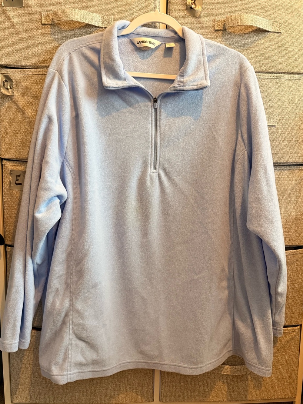 Lands’ End fleece pullover 3X